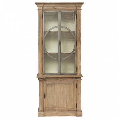 Библиотека Secret De Maison GIRAUDOUX (mod. BKC 16-01) красное дерево/металл, 90 х 45 х 210 см, античный дуб. Фото №2