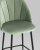 Стул полубарный Логан велюр фисташковый фото Стул полубарный Логан велюр фисташковый. Фото №9