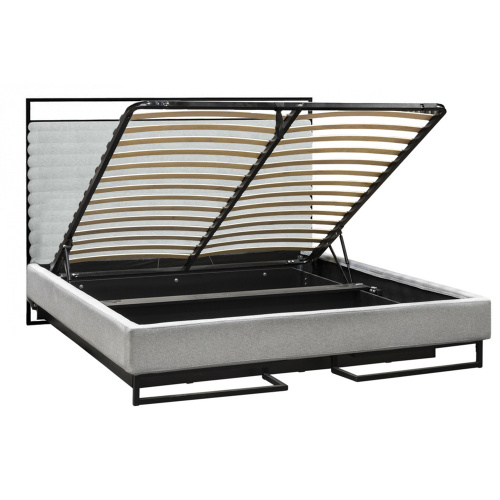 Кровать с ортопедическим основанием и ящиком 1.8 Loft Грейс Стоун. Фото №3