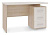 Лайт-2 Стол компьютерный 1200 дуб сонома/белый