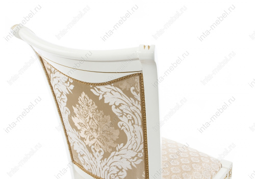 Стул деревянный Mariano молочный патина. Фото №9