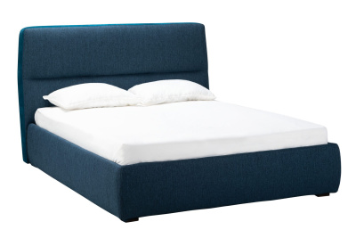 Кровать с ортопедическим основанием и ящиком Сканди 1.8 Сапфир фото Кровать с ортопедическим основанием и ящиком Сканди 1.8 Сапфир. Фото №2