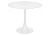 Стол стеклянный Tulip 90 белый