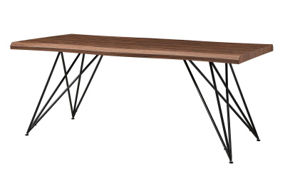 Стол T-1078 орех/матовый черный фото Стол T-1078 орех/матовый черный. Фото №4