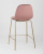 Стул полубарный Валенсия велюр розовый золотые ножки фото Стул полубарный Валенсия велюр розовый золотые ножки. Фото №7