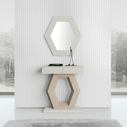 Зеркало NORA 684 Beig. Фото №2