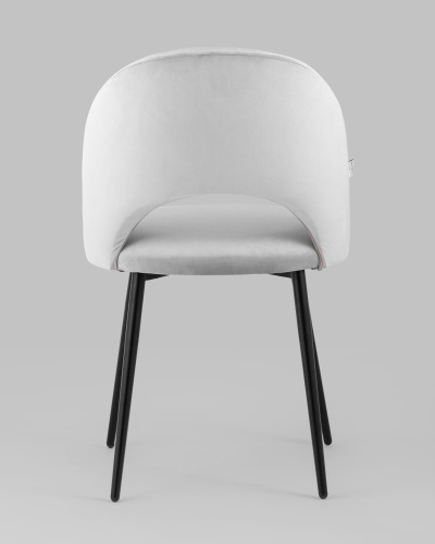 Стул Меган велюр светло-серый. Фото №6