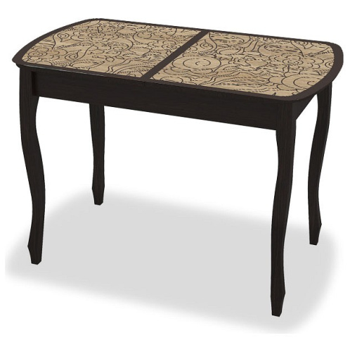 Стол обеденный Экстра 2 венге/Арабика фото Стол обеденный Экстра 2 венге/Арабика. Фото №1