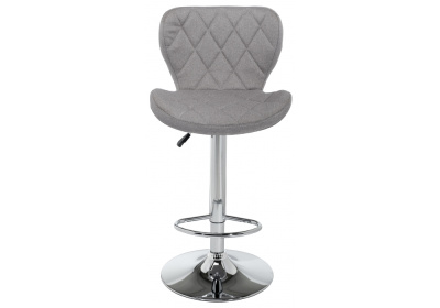 Барный стул Porch grey fabric. Фото №2