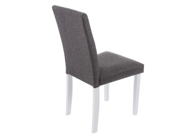 Стул деревянный Стул Gross white / dark grey фото Стул деревянный Стул Gross white / dark grey. Фото №5