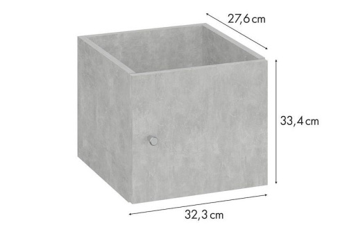 Ящик Polini Home Smart, серый. Фото №7