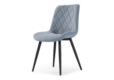 Стул Fox light blue / black. Фото №5