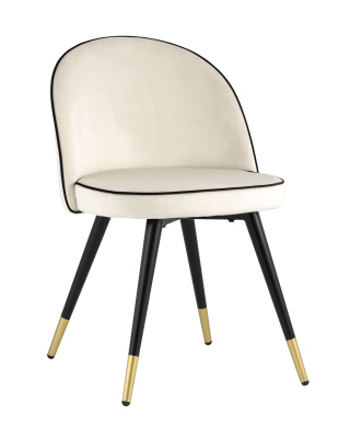 Стул Gabi LUX велюр бежевый фото Стул Gabi LUX велюр бежевый. Фото №2