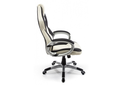 Компьютерное кресло Navara кремовое / черное. Фото