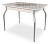 Танго Стол (обеденный) белый/Геометрия