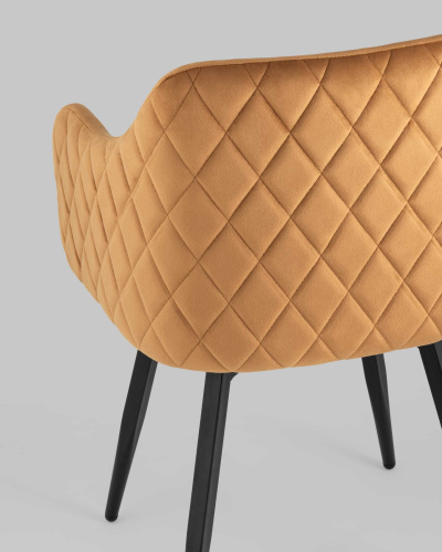 Стул Ника вращающийся велюр терракотовый фото Стул Ника вращающийся велюр терракотовый. Фото №8