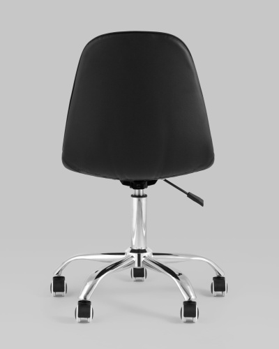 Стул офисный Тейлор экокожа черный. Фото №6