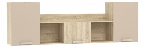 Акварель НМ 011.39-02 М Полка Капучино, Дуб Сонома фото Акварель НМ 011.39-02 М Полка Капучино, Дуб Сонома. Фото №1