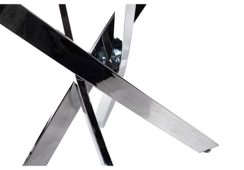 Стол стеклянный Komo 110 Chrome. Фото №6