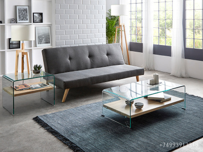 Журнальный стол DUPEN M-130 Прозрачный фото Журнальный стол DUPEN M-130 Прозрачный. Фото №5