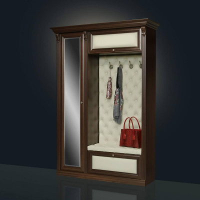 Прихожая Б5.1-1 (дверь слева с зеркалом) фото Прихожая Б5.1-1 (дверь слева с зеркалом). Фото №2