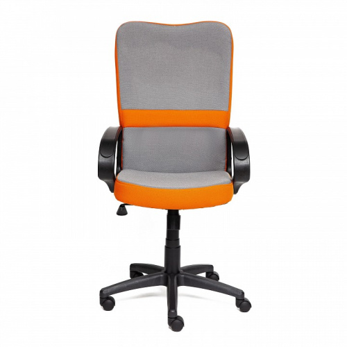 Компьютерное кресло СН757 ткань, серый/оранжевый, С27/С23. Фото №2