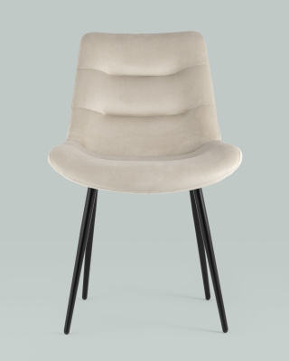 Стул Остин велюр бежевый. Фото №4