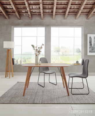 Обеденный стол DUPEN DT-901 Дуб MANHATTAN фото Обеденный стол DUPEN DT-901 Дуб MANHATTAN. Фото №4