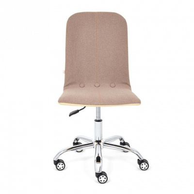 Кресло RIO экошерсть/кож/зам, коричневый/бежевый, 1811-5/36-34. Фото №2