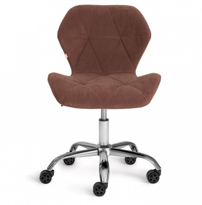 Кресло SELFI флок , коричневый, 6. Фото