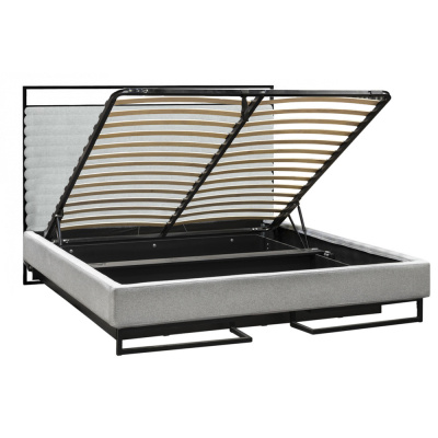 Кровать с ортопедическим основанием и ящиком 1.4 Loft Грейс Браун фото Кровать с ортопедическим основанием и ящиком 1.4 Loft Грейс Браун. Фото №3