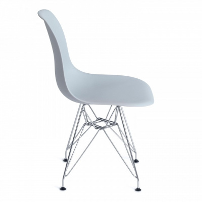 Стул Secret De Maison CINDY IRON CHAIR (EAMES) (mod. 002) металл, пластик, 51x46x82,5, серый (поставляется по 4 шт). Фото №2