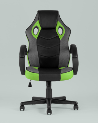 Кресло игровое TopChairs Sprinter зеленое. Фото №5