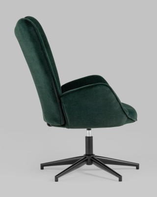 Кресло Филадельфия велюр изумрудный ножка черная фото Кресло Филадельфия велюр изумрудный ножка черная. Фото №4