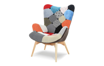 Кресло Contour DС-917(P) patchwork-лоскутный микс. Фото №5