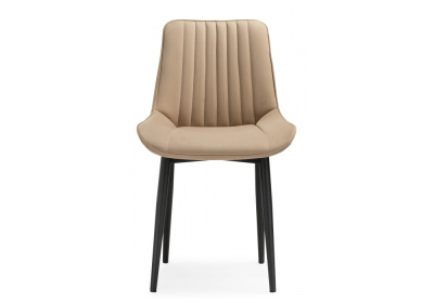 Стул Седа бежевый / черный фото Стул Седа бежевый / черный. Фото №2