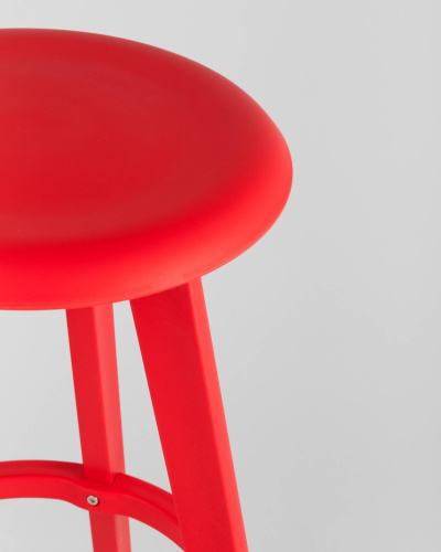 Стул полубарный Меган велюр черный. Фото №5