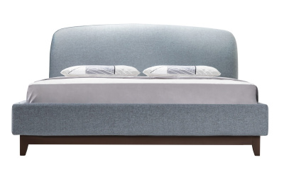 Кровать с ортопедическим основанием 1.4 Сканди Лайт Грей фото Кровать с ортопедическим основанием 1.4 Сканди Лайт Грей. Фото №4