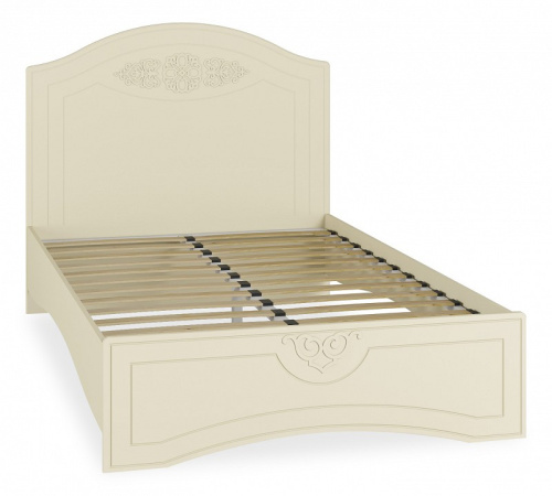 кровать 2000*1200 Ассоль плюс АС-111К с ламелями и комплектом опор ваниль фото кровать 2000*1200 Ассоль плюс АС-111К с ламелями и комплектом опор ваниль. Фото №1