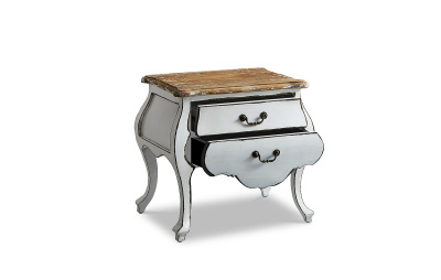 Тумбочка прикроватная FL-4016 белая. Фото №5