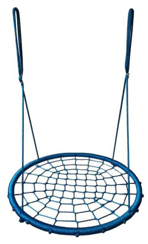 Качели детские Гнездо 60, голубой. Фото №1