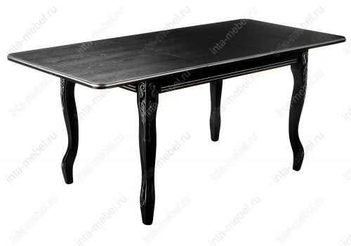 Стол деревянный Каллисто патина серебро. Фото №3