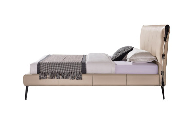 Кровать 1727 бежевая фото Кровать 1727 бежевая. Фото №4