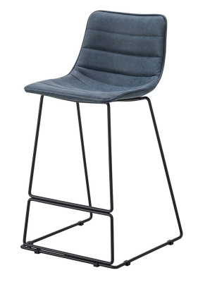 Стул полубарный CQ-8280E-1 синий 2078. Фото №3