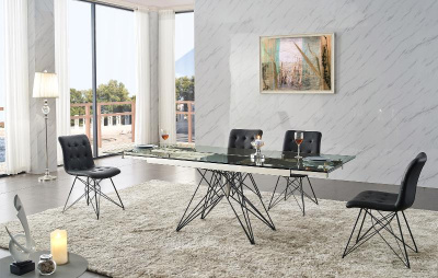 Стол Т041 прозрачный. Фото