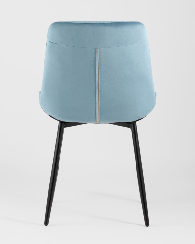 Стул Флекс велюр пыльно-голубой. Фото №6