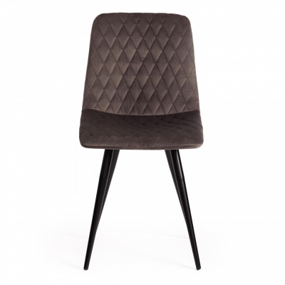 Стул CHILLY X (mod. 7096) / 1 шт. в упаковке ткань/металл, 45x53х88 см, высота до сиденья 50 см, темно-серый barkhat 14/черный фото Стул CHILLY X (mod. 7096) / 1 шт. в упаковке ткань/металл, 45x53х88 см, высота до сиденья 50 см, темно-серый barkhat 14/черный. Фото №2