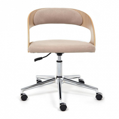 Кресло JAZZ дуб, флок , бежевый, 7. Фото №2