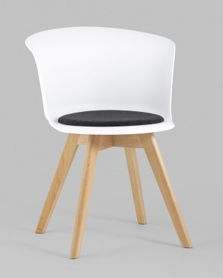 Стул Blossom с подушкой белый. Фото