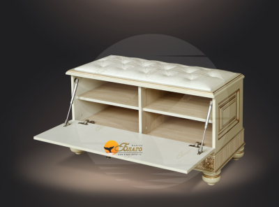 Банкетка МДФ с декорами Б5.2-8. Фото